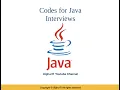 Java Interview Codes Odd Even Number Checker