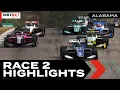 Race 2 Highlights 2026 INDY NXT at Alabama
