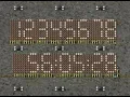 Factorio - How to make a Digital Display and Game Clock