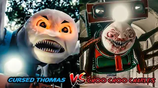 Download Cursed Thomas The Train VS Choo Choo Charles | Spider Train Animations MP3