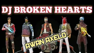 Download Dj Broken Hearts (Funky night 2020) Viral TikTok Remix - Awan Axelo Free Fire MP3