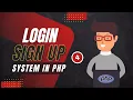Password Encryption Login Signup System in PHP Lecture 4