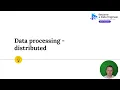 Lesson 11 Data processing - distributed