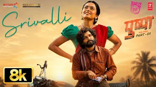 srivalli 8k video pushpa allu arjun rashmika mandanna javed ali dsp sukumar