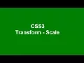 CSS3 Bangla Tutorial Transform - Scale