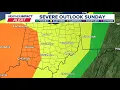 Tracking strong storms in central Ohio on Sunday