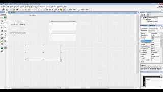 ADDITION OF TWO NUMBERS IN VISUAL BASIC 6 0