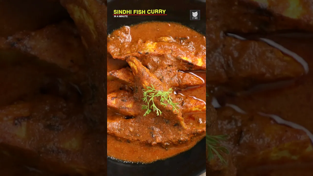Sindhi Fish Curry   Pomfret Fish Curry   Masala Fish Curry   Get Curried #fish #fishrecipe #shorts