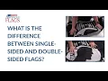 Printed vs Embroidered Flags Explained Single-Sided vs Double-Sided Guide