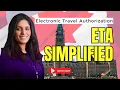 Want STRESS FREE Travel Learn About ETA Now