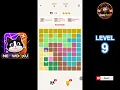 Meowdoku Level 9 walkthrough full solution