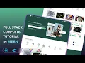 React Tailwind CSS Redux Toolkit Real-Time API Full Website with Admin Dashboard for Beginners