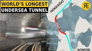 undersea rail tunnel between japanese islands seikan tunnel explained