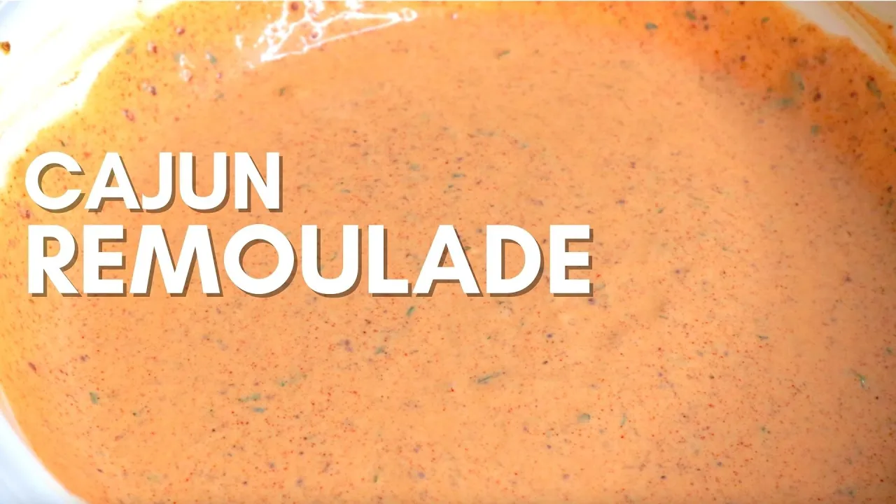 HOW TO MAKE REMOULADE | HOW TO MAKE CAJUN REMOULADE