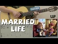 Download Lagu Married Life / Up (Guitar) [Notation + TAB]