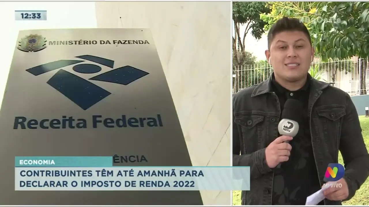 Contribuintes têm até amanhã para declarar o Imposto de Renda 2022