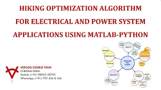 HIKING OPTIMIZATION ALGORITHM FOR ELECTRICAL AND POWER SYSTEM APPLICATIONS USING MATLAB PYTHON