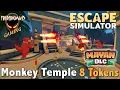 Escape Simulator MONKEY TEMPLE Mayan DLC Walkthrough 8 Tokens Location
