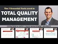 The Seven Quality Tools of Total Quality Management TQM Explained