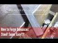 Download Lagu How to Forge Damascus Steel! Super easy! Trust Me I'ma Blacksmith!