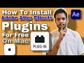 How to install after effects plugins for free on mac