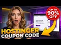 Hostinger Coupon Code 2026 - Up to 90 OFF ON ALL OFFERS
