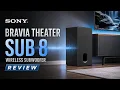 Sony BRAVIA Theater Sub 8 Wireless Subwoofer Review Best Subwoofer for Home Theater 2026