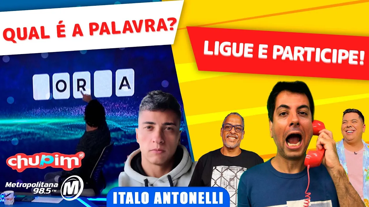 ITALO ANTONELLI - PALAVRA MISTERIOSA!!! - 04/07/2023