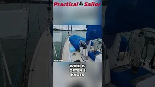 Down East 38: Heavy Boat, Big Wind Needs! #shorts