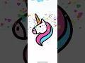 How to Draw a Unicorn - Color Page ASMR