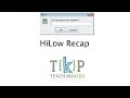 HiLow Recap for TKP Java