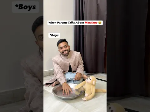 When Parents Talks About Marriage 😂 Boys vs Girls #comedy #marriage #ytshorts #shorts