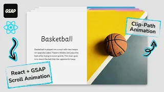 React GSAP ScrollTrigger Stacked Cards on Scroll Effect