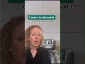3 ways to decorate a really long wall