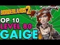 Borderlands 2 The BEST Level 80 OP 10 GAIGE THE MECHROMANCER Build Solo Anarchy