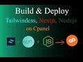 Build deploy tailwindcss nextjs nodejs app on cpanel