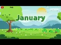 Nama nama Bulan | names of month | Belajar bahasa Inggris - Fernando Syihab