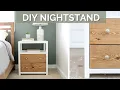 DIY Modern Farmhouse Nightstands