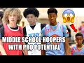 YOUTH BASKETBALL PLAYERS WITH NBA POTENTIAL