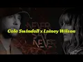 Cole Swindell x Lainey Wilson - Never Say Never (Lyrics)