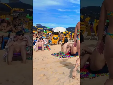 🇧🇷 Ipanema Beach a Perfect Day in Brazil