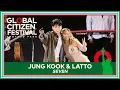 Download Lagu Jung Kook \u0026 Latto Perform 'Seven' Live | Global Citizen Festival 2023