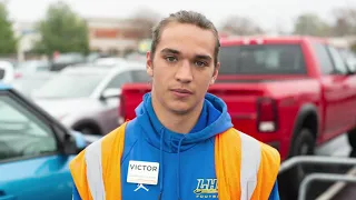 Harris Teeter employee Victor Treto