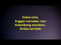Melly Goeslaw ft Marthino Lio - Ratusan Purnama - Lirik River