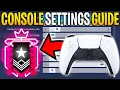Best Console Settings Sensitivity - Rainbow Six Siege Ultimate Guide