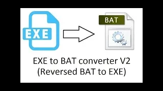 Batch Programming Lesson 5 Convert BAT to EXE