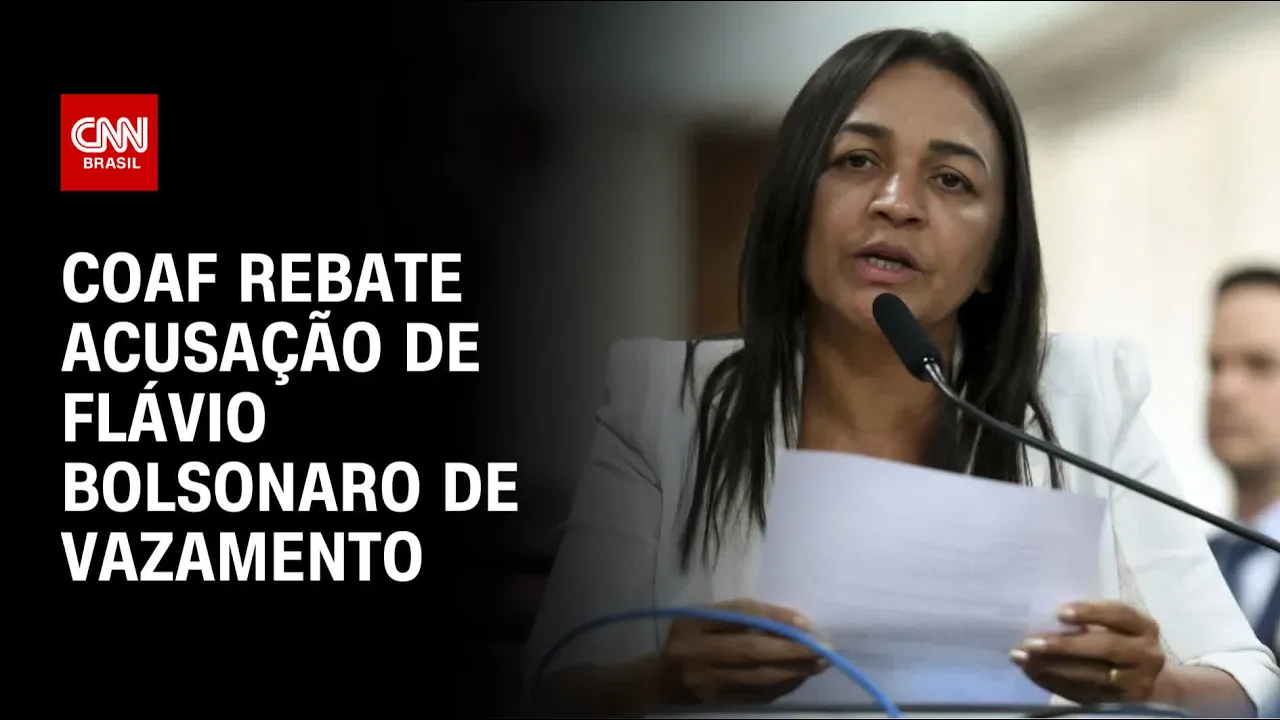 Coaf rebate acusação de Flávio Bolsonaro de vazamento | CNN 360°