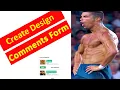 how to create design comment form in wordpress - PART2