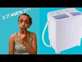 Portable Mini Compact Twin Tub washing machine