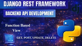 Django REST Framework Function-Based Views Tutorial Step by Step